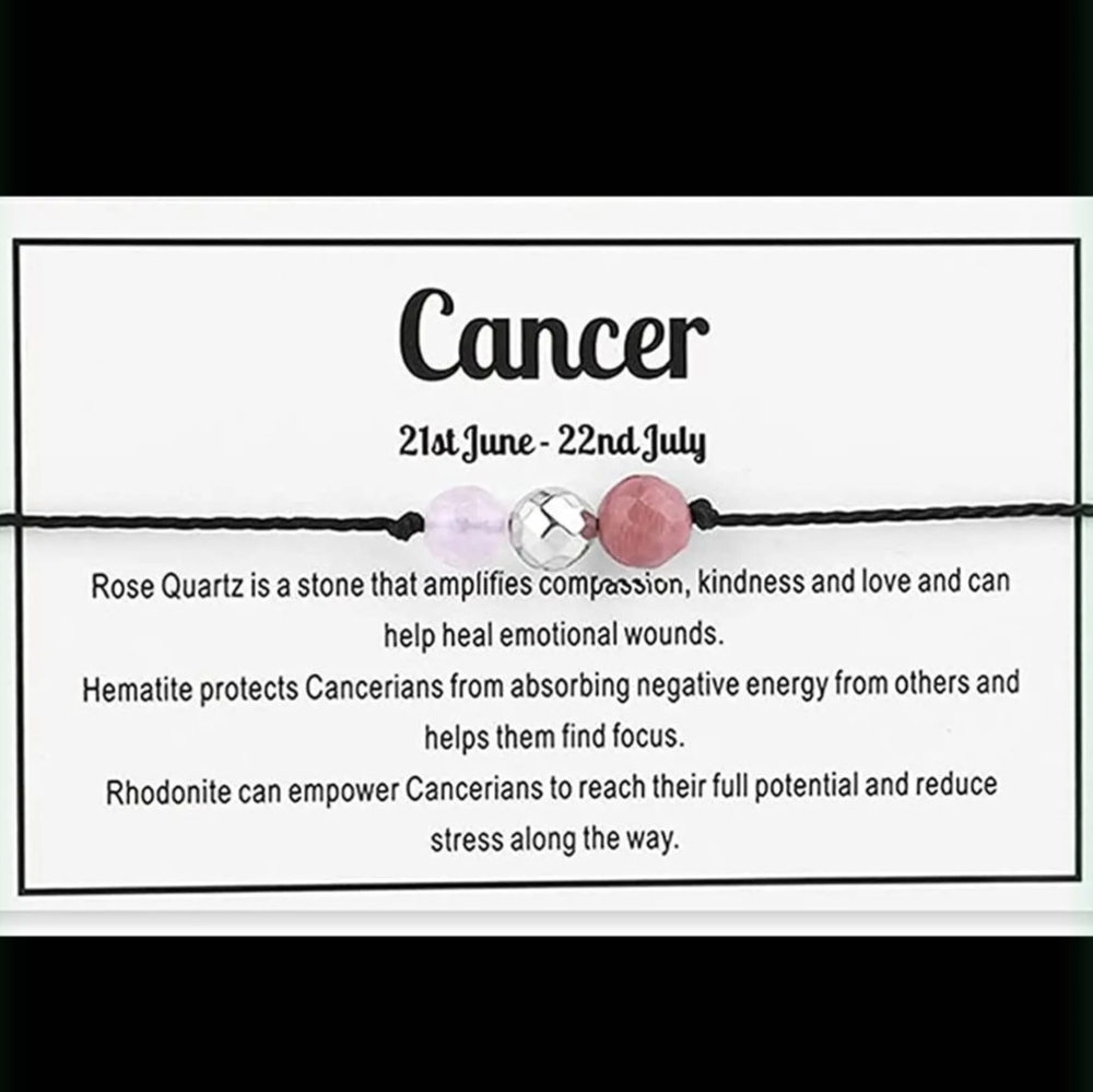 New Zodiac Bracelets Cancer - Picture 2 of 8